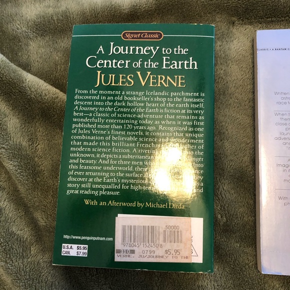 [3/$20] Two Jules Verne Books - Earth & Moon - Picture 4 of 5